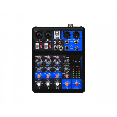 Atomic Mix-S 201 Mixer 2 Canali Mono - 1 Canale Stereo
