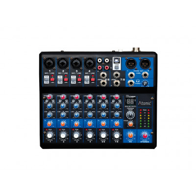 Atomic Mix-S 402 Mixer 4 Canali Mono - 2 Canale Stereo