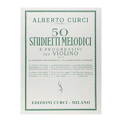 50 studietti melodici - Alberto Curci