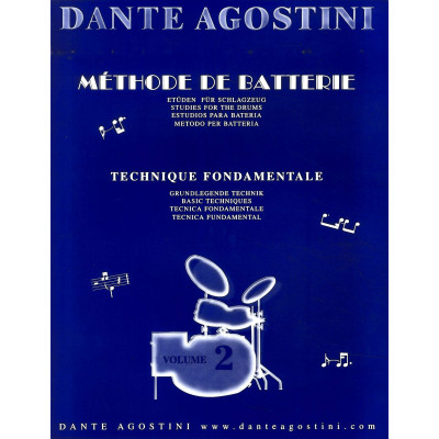 Méthode de Batterie - Volume 2 Dante Agostini