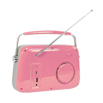 Madison FREESOUND-VR40P speaker Bluetooth con radio e USB | Pink