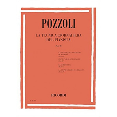 Tecnica giornaliera del pianista. Parte III - Ettore Pozzoli