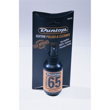 Dunlop DL654C Formula65 con panno Microfibra Cotone