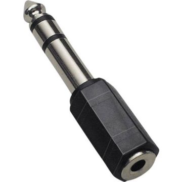 Adattatore Cuffie 6.35 Jack(M) / 3.5(F) stereo