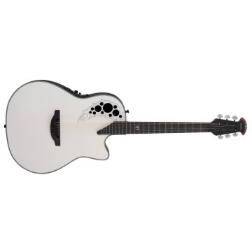 Ovation 2078ME-6P Pearl White