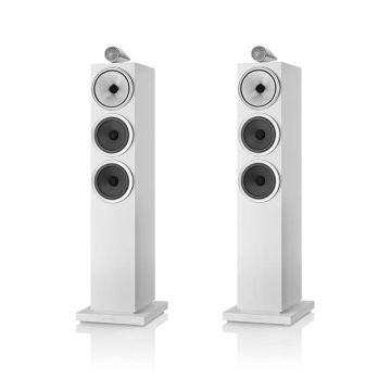 B&W 703 S3 coppia diffusori HiFi da pavimento | White