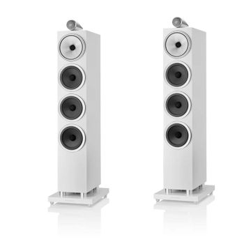 B&W 702 S3 coppia diffusori HiFi da pavimento | White