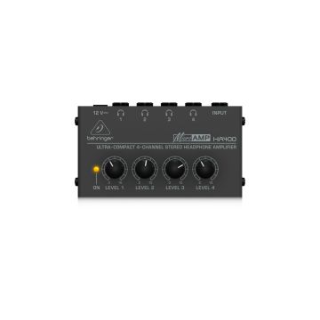 Behringer MicroAmp HA400 Amplificatore per 4 cuffie