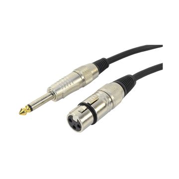 Cavo XLR F- Jack Mono 3 metri