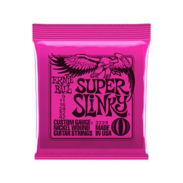 Corde Chitarra Elettrica Ernie Ball Super Slinky 2223