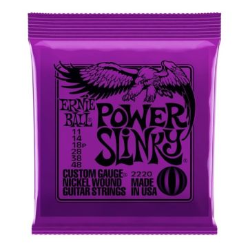 Corde Chitarra Elettrica Ernie Ball Power Slinky 011 - 048