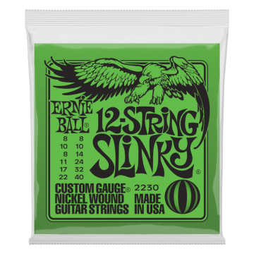 Ernie Ball Slinky  8-40 Corde Chitarra Elettrica 12 corde