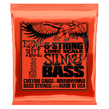 Ernie Ball corde per basso elettrico 32-130 Gauge