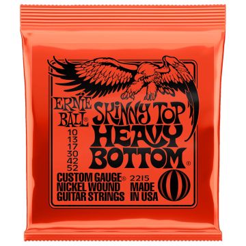 Ernie Ball 2215 Skinny Top Heavy Bottom 10-52