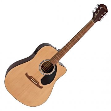 Fender FA 125 CE Dreadnought, Walnut Fingerboard, Natural