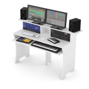 Glorius Workbench postazione Home Recording | White