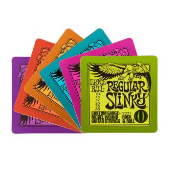 Ernie Ball sottobicchieri Slinky | 6 pz