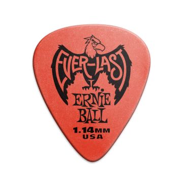 Ernie Ball plettri Everlast Red 1.14 mm | 12pc