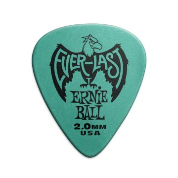 Ernie Ball plettri Everlast Teal 2.0 mm | 12pc