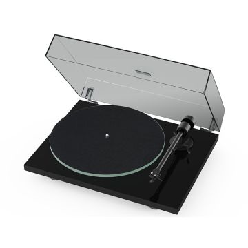  Pro-Ject T1 Nero - con Testina Ortofon OM 5E