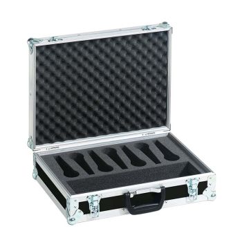 Roadinger Case Road flight case per 7 microfoni