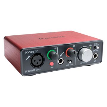 Focusrite Scarlett Solo USB 2Gen Scheda Audio